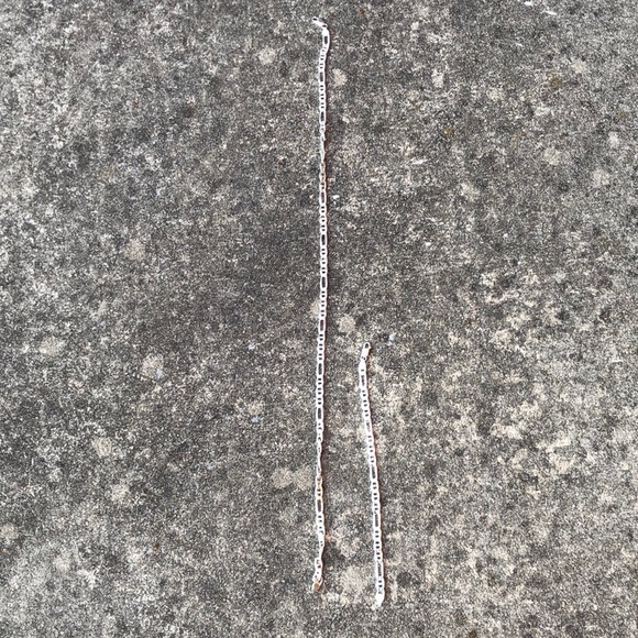 Silver Curbchain Necklace and Bracelet - Picture 9 of 9